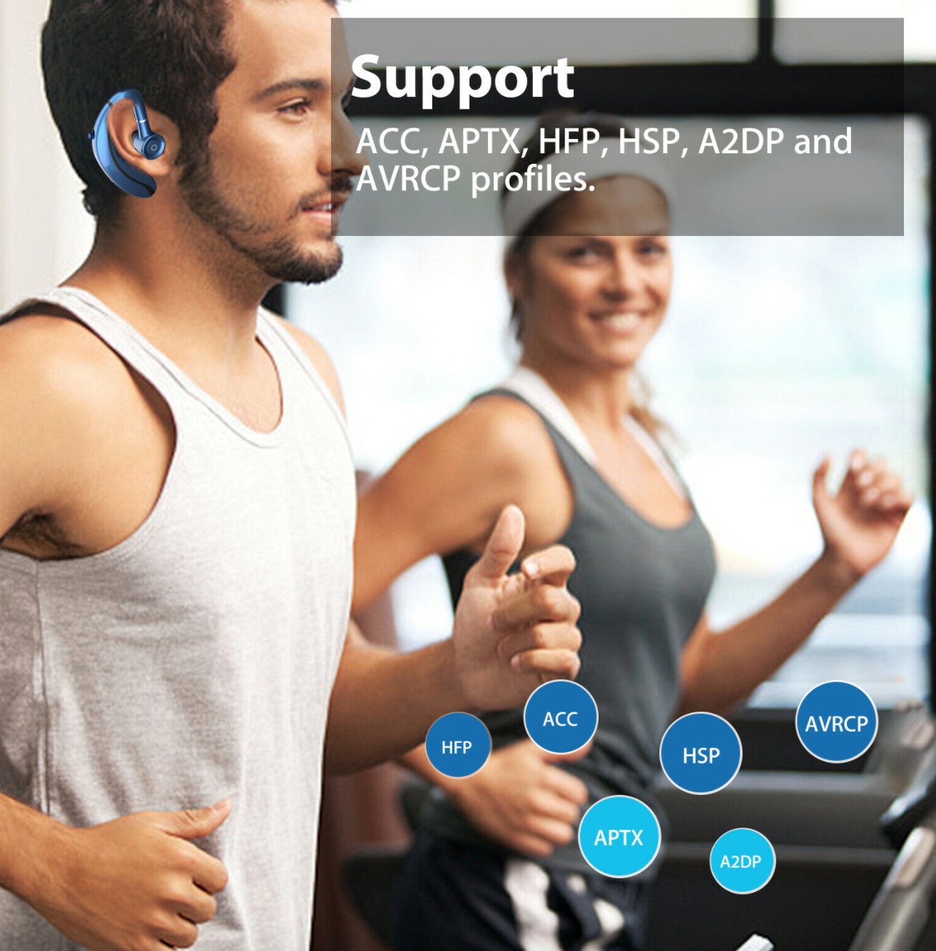 Headphone RADIGS RWM60U UHF Headset Wireless Microphone System,black