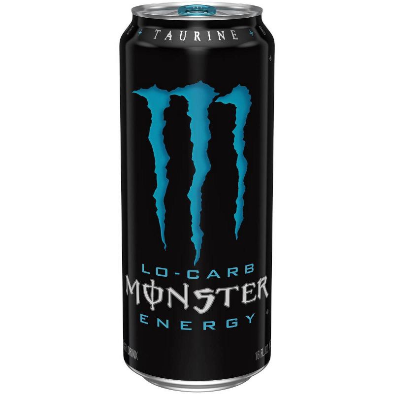 Monster Energy, Lo-Carb - 16 fl oz Can