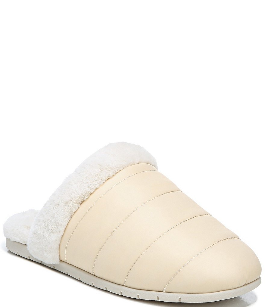 Vionic Josephine Faux Fur Lined Slide-On Slippers