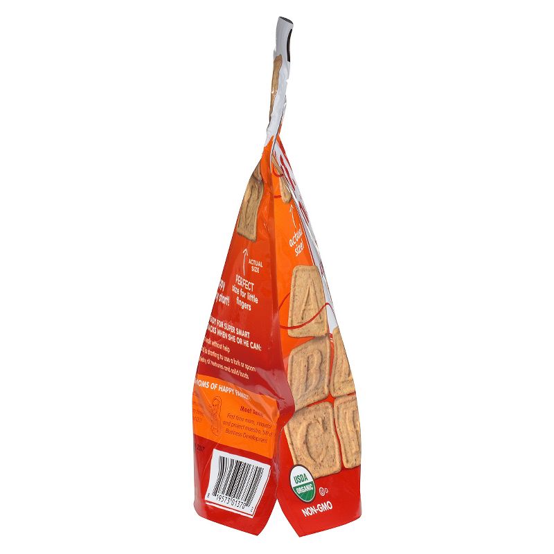 HappyTot ABC Organic Cinnamon & Sweet Potato with Flaxseed Multi-Grain Cookies Baby Snacks - 4.4oz