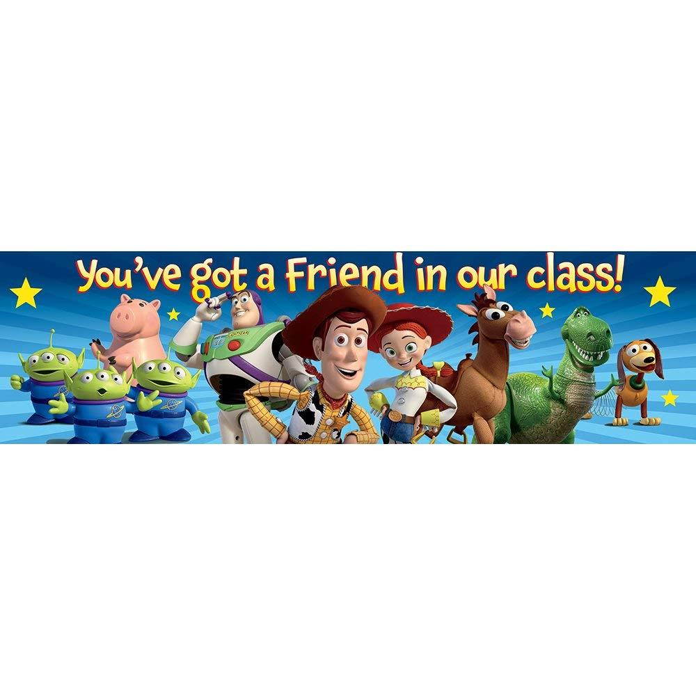 Eureka Toy Story Classroom Banner, You've Got A Friend, 12 x 45"