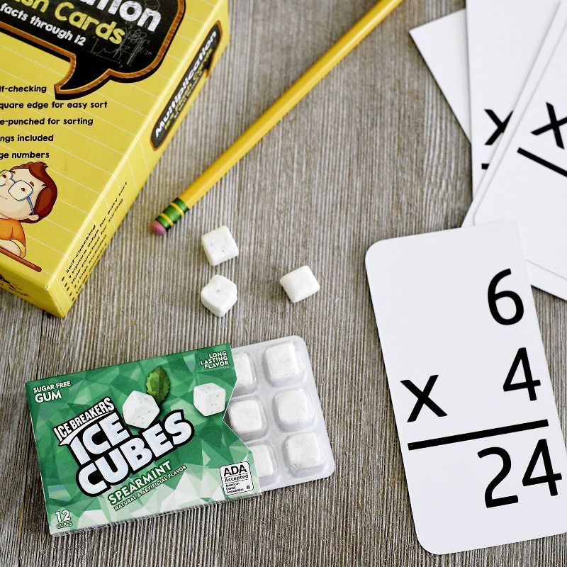 Ice Breakers Spearmint Ice Cubes Sugar Free Gum - 12ct