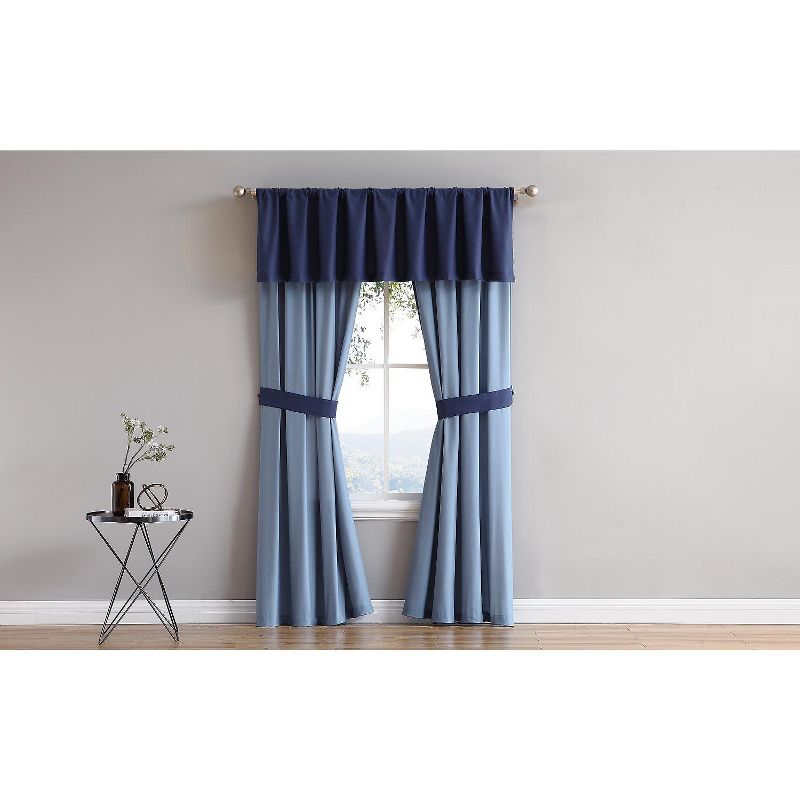 VCNY Home Carmie Embroidered Bed-in-a-Bag Comforter Set - Blue 20 Piece King