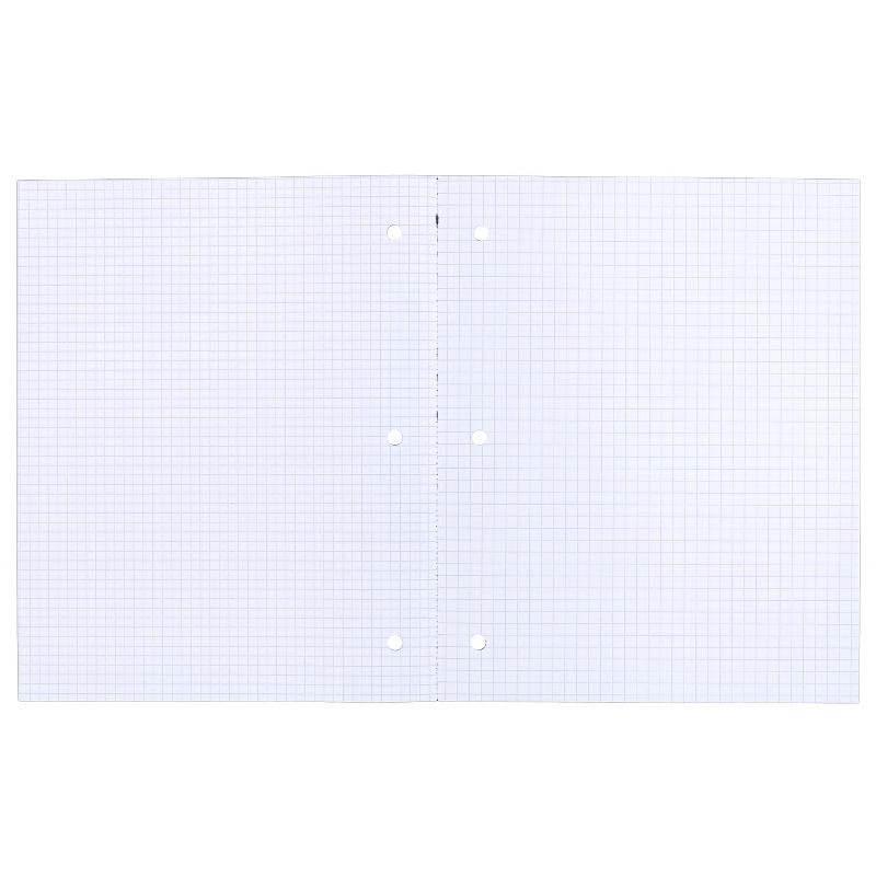 Mead Wireless Composition Notebook Quad - Ruled - Black