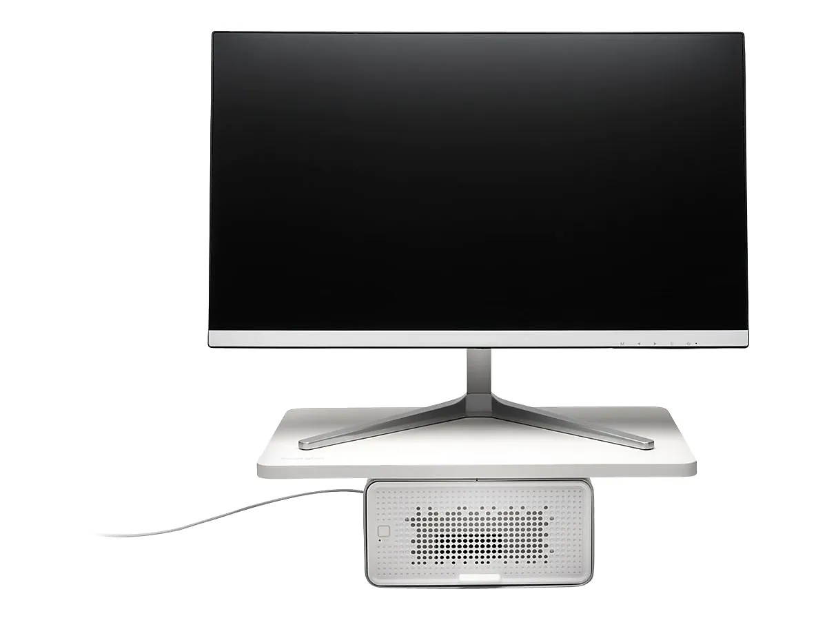 Kensington FreshView Wellness Monitor Stand w/ Air Purifier 22.5" White K55460WW