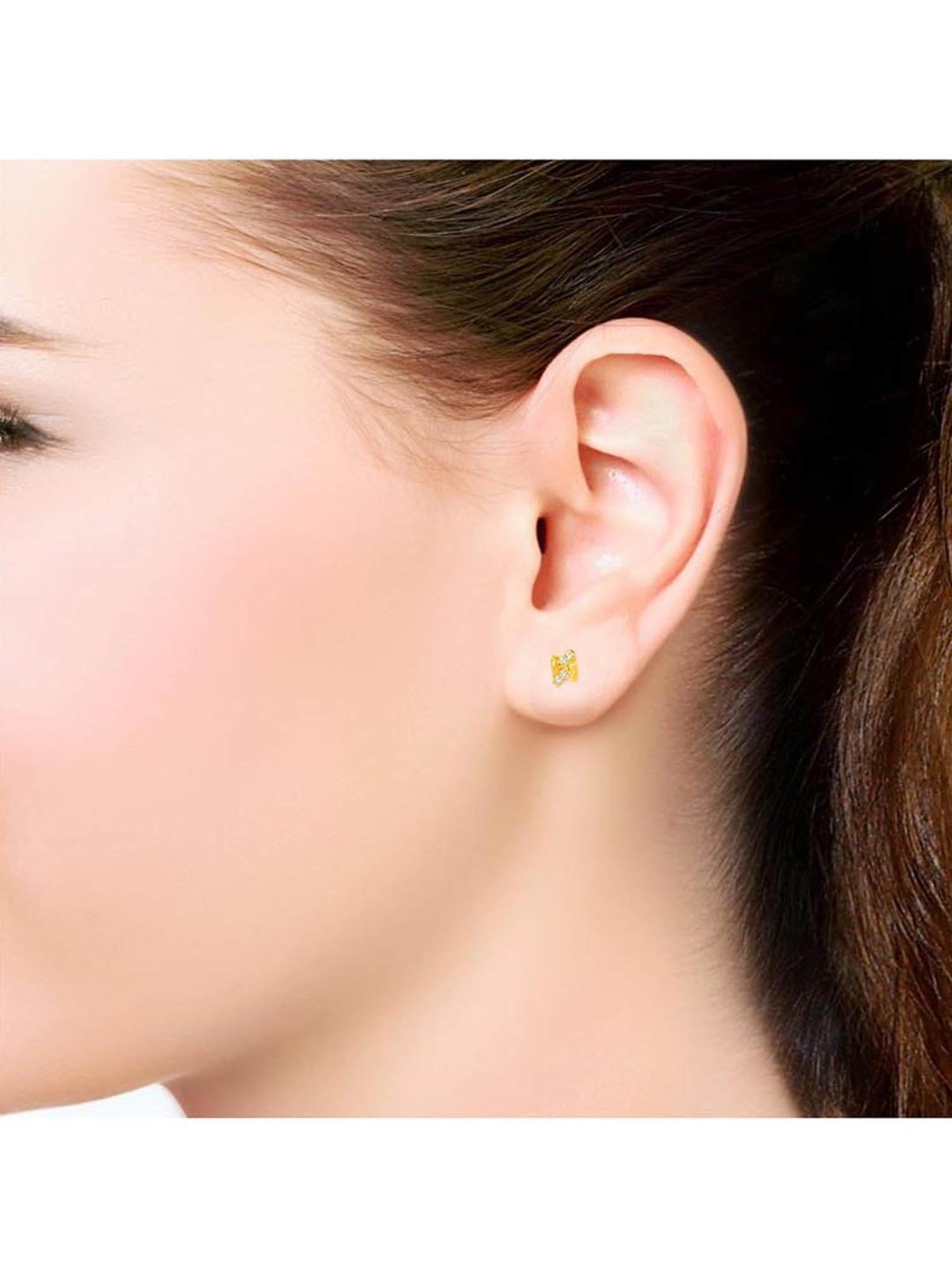 CKC Opulent Multi-Tiered Gold Jhumka Eardrops