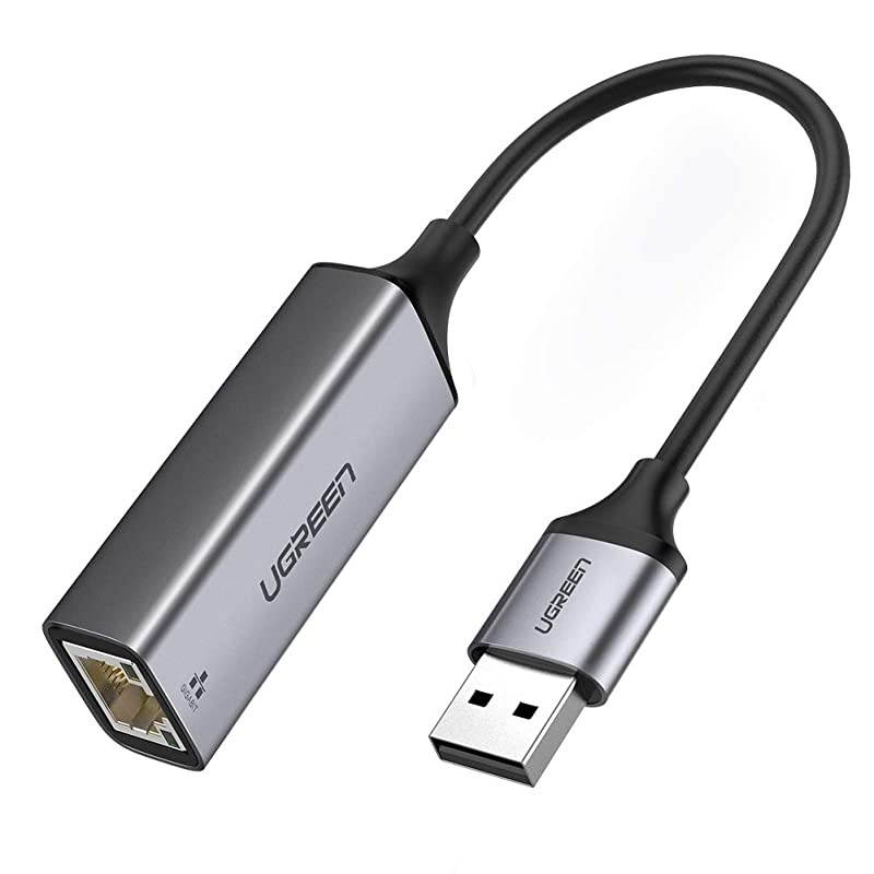 USB Ethernet Adapter Aluminum USB 30 to Network Gigabit RJ45 LAN 101001000 Mbps Adapter Converter Compatible for Nintendo Switch MacBook Mac Pro Mini iMac XPS Surface Pro Notebook PC