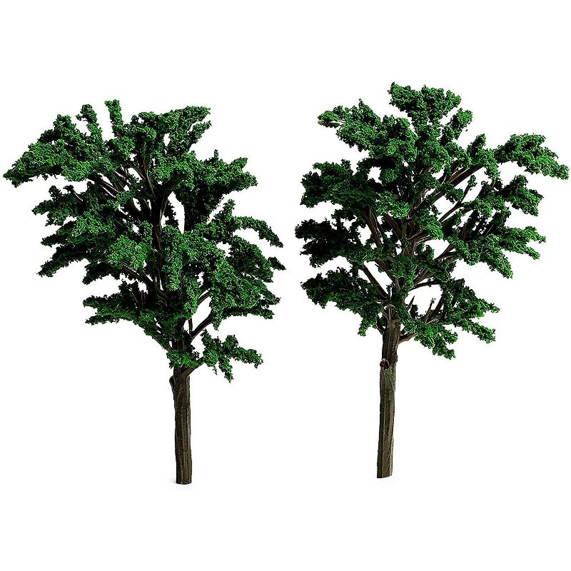 Bright Creations 30 Pieces Miniature Model Trees for Dioramas, Arts and Crafts (8 Sizes)
