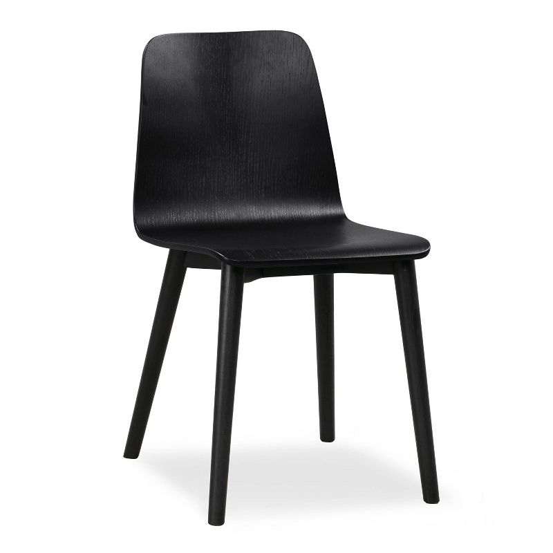 Set of 2 Emilia Dining Chair Black - Poly & Bark