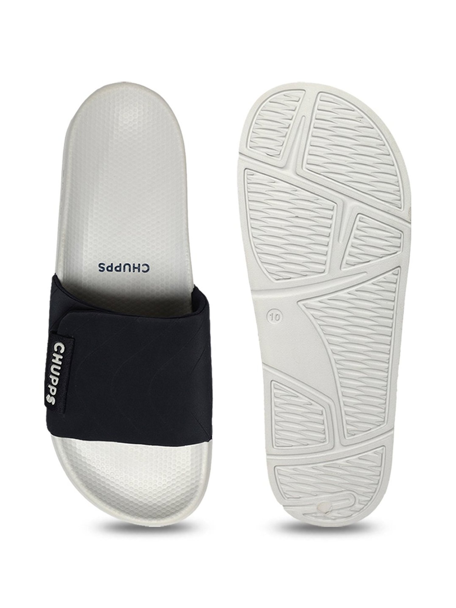 Chupps Men's Flow ErgoX Plus Navy Slides