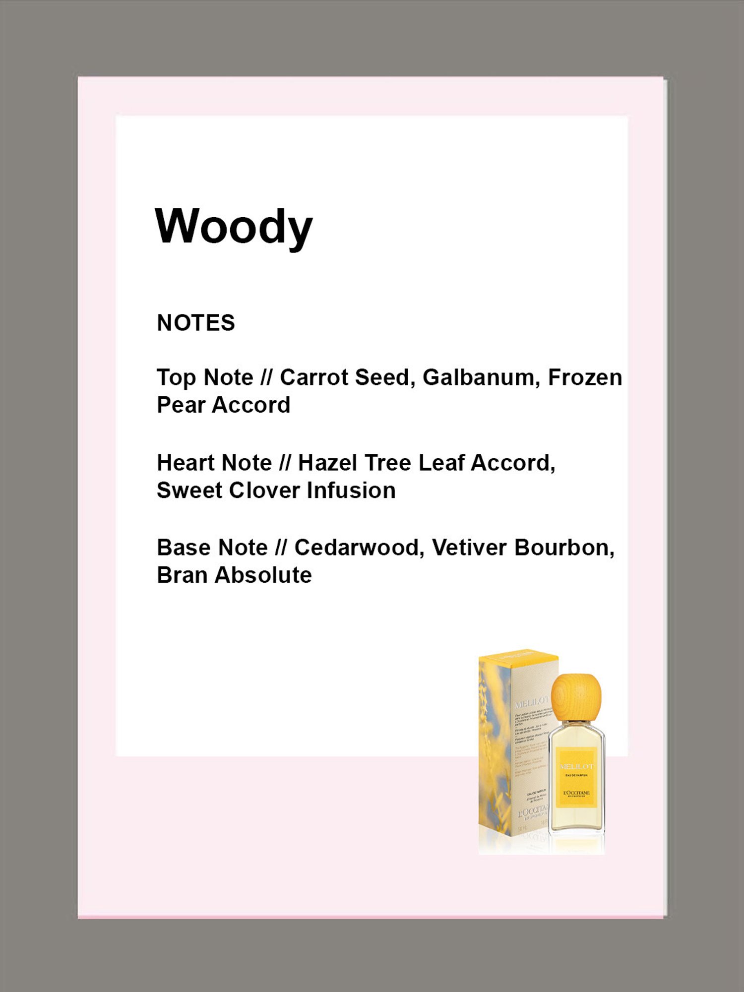 L'Occitane En Provence Melilot Eau de Parfum - 50 ml