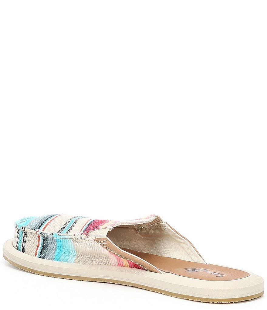 Sanuk Women's You Got My Back Blanket Stripe Mules