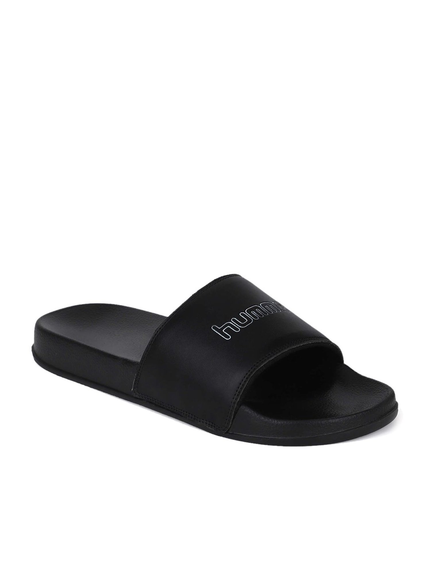 Hummel Men's Classic Black Slides