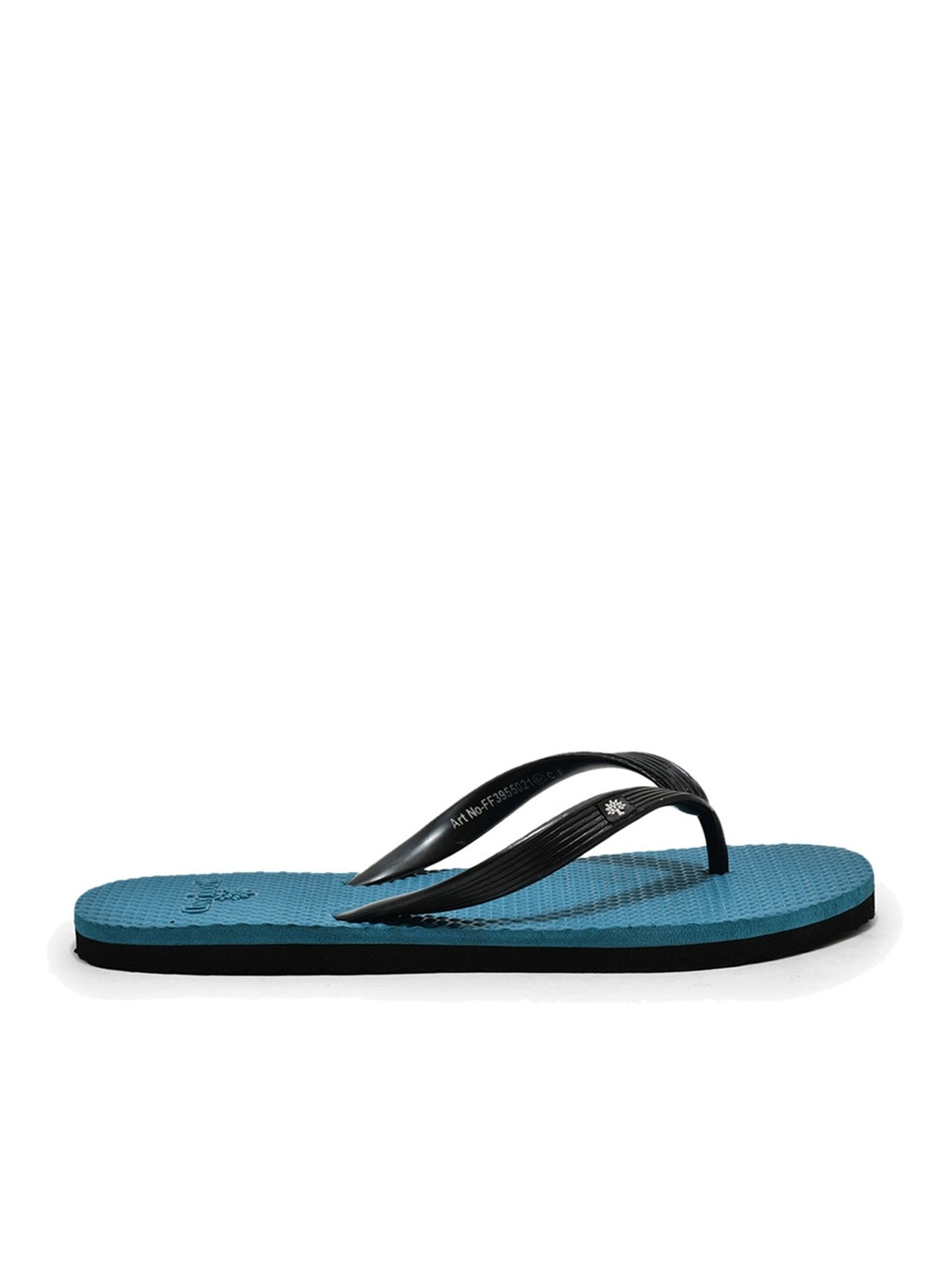 Woodland Men's Teal Flip Flops