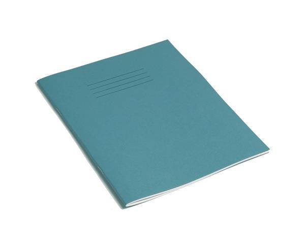 Rhino Exercise Book, 9 x 7 Inches, 48 page, 8mm rules lines, Blue Cover (Pack of 10)
