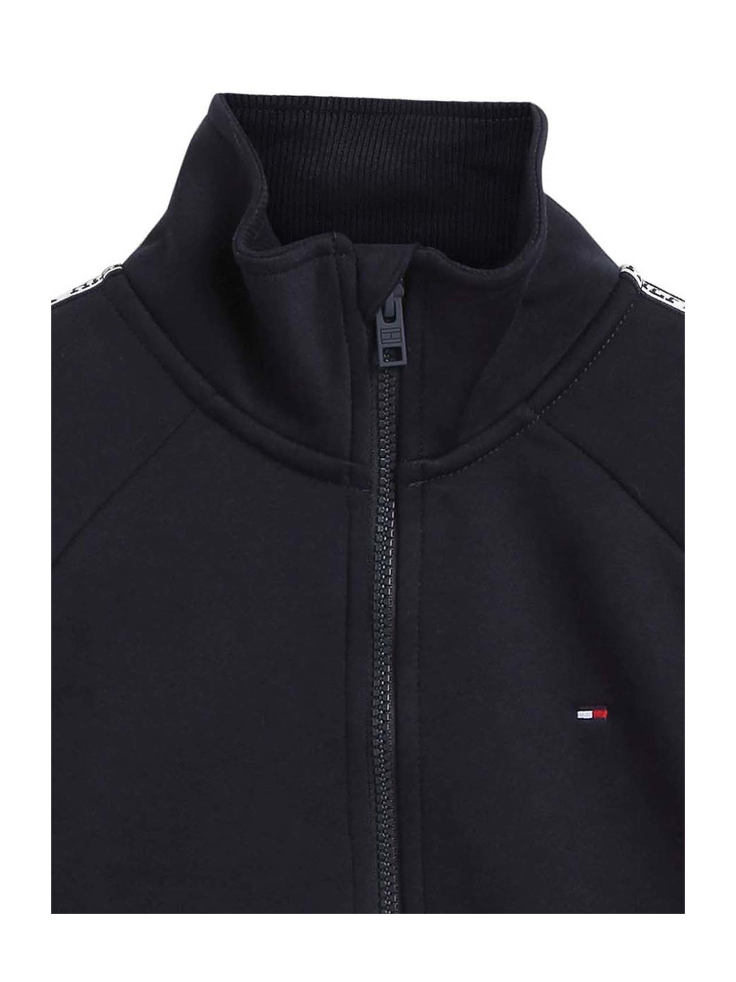 Tommy Hilfiger Kids Navy Solid Full Sleeves Sweatshirt