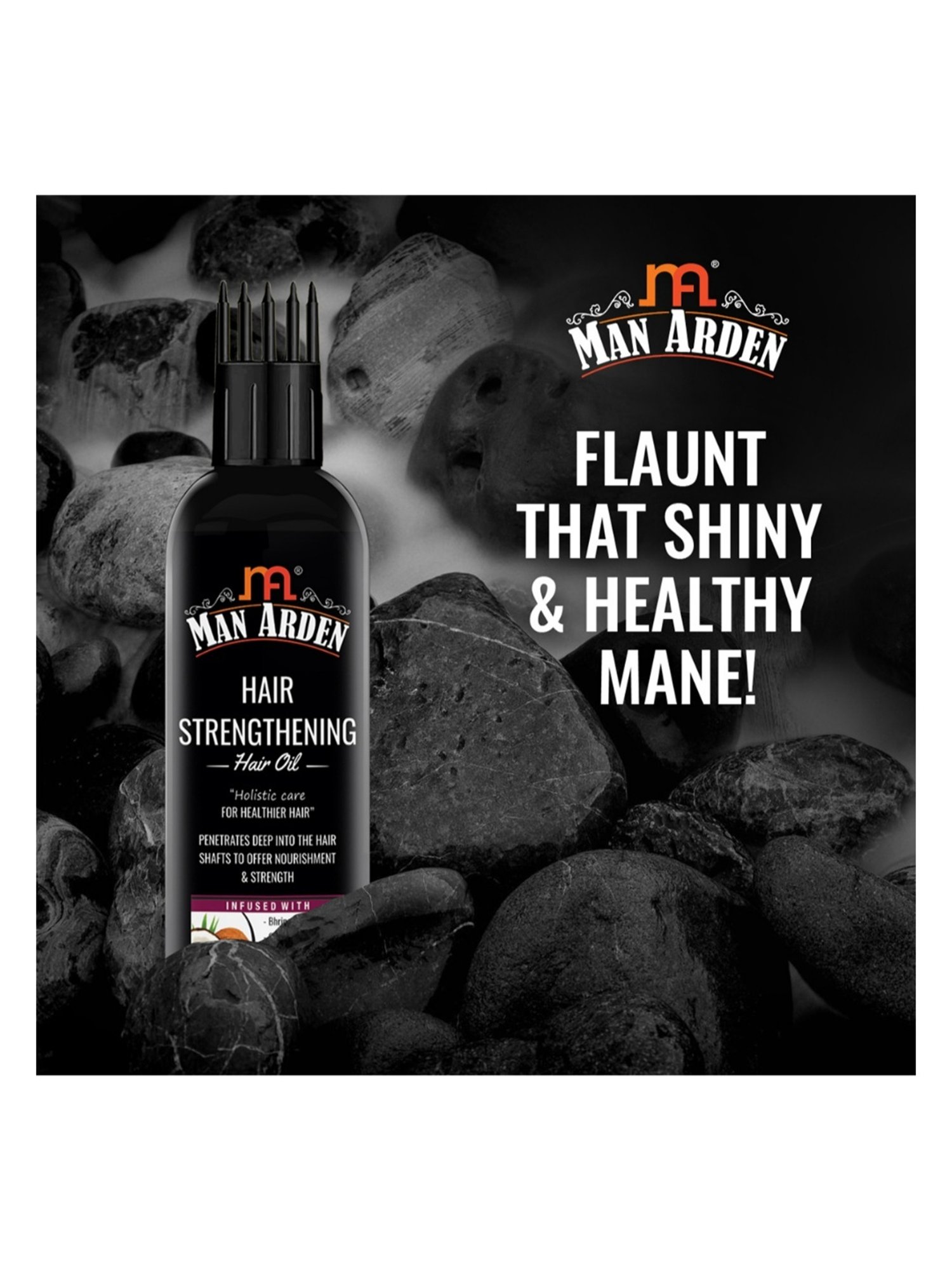 Man Arden Onion & Black Seed Hair Oil - 100 ml