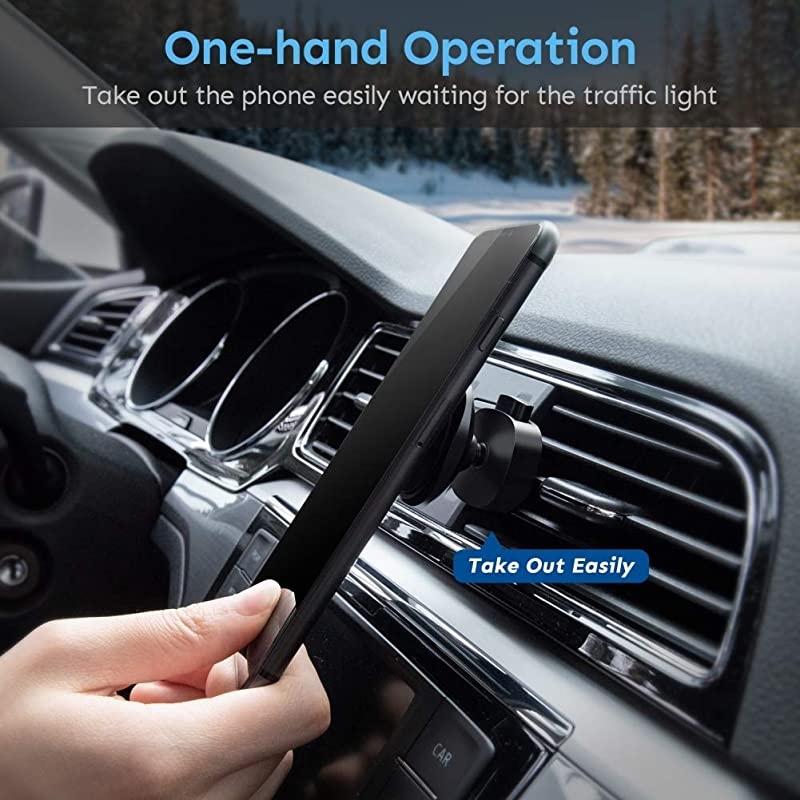 Magnetic Car Phone Mount  Cell Phone Holder for Car Universal Magnetic Phone Car Mount for Most Smart Phone