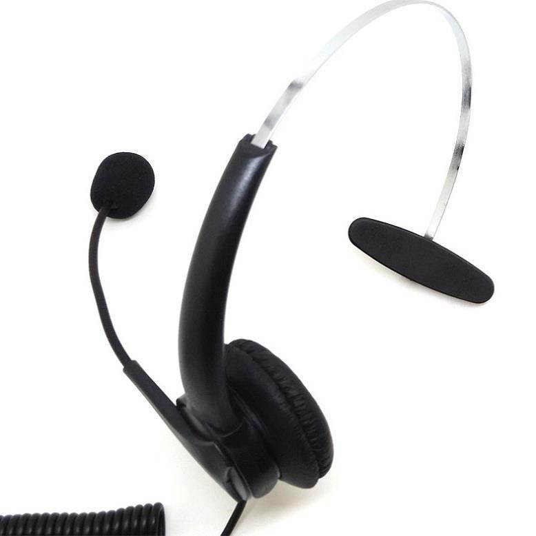 CQtransceiver Call Center Training Headset for Comdial 8312 8412 Landline Earphone with Boom Microphone