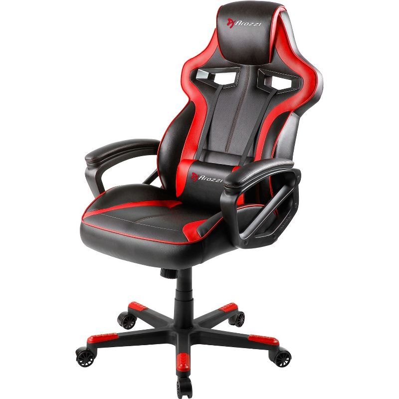 Arozzi Milano Enhanced Gaming Chair, Red (MILANO-RD)