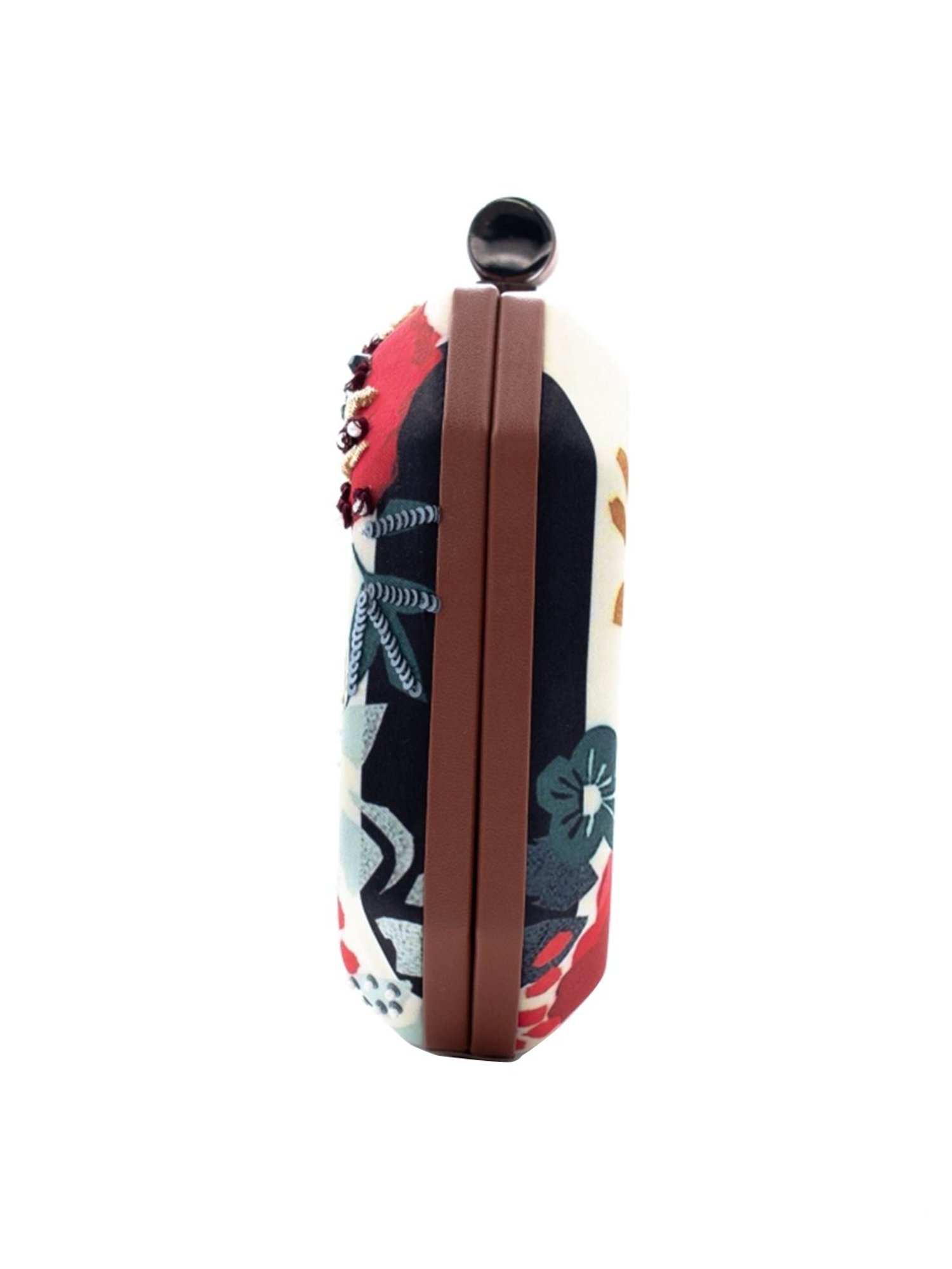 Sugarcrush Multicolor Silk Clutch