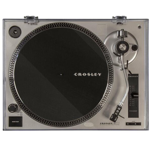 Crosley 2 Speed S-Shaped Built-In Preamp Record Player Turntable (For Parts)