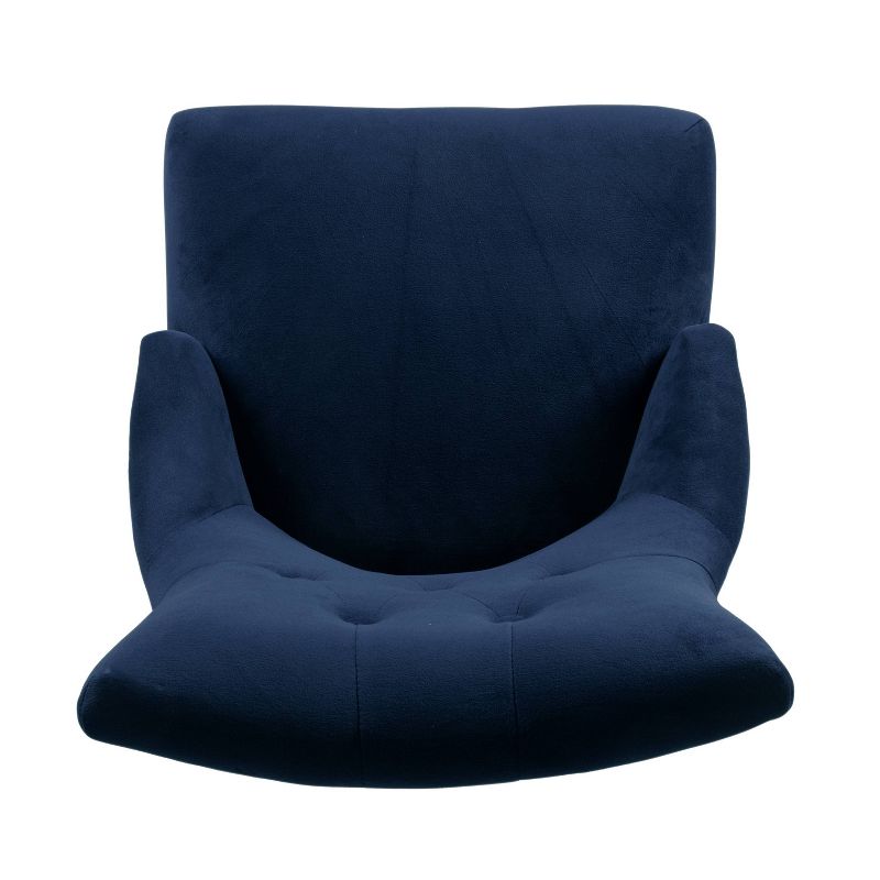 Tufted Accent Chair Blue - HomePop