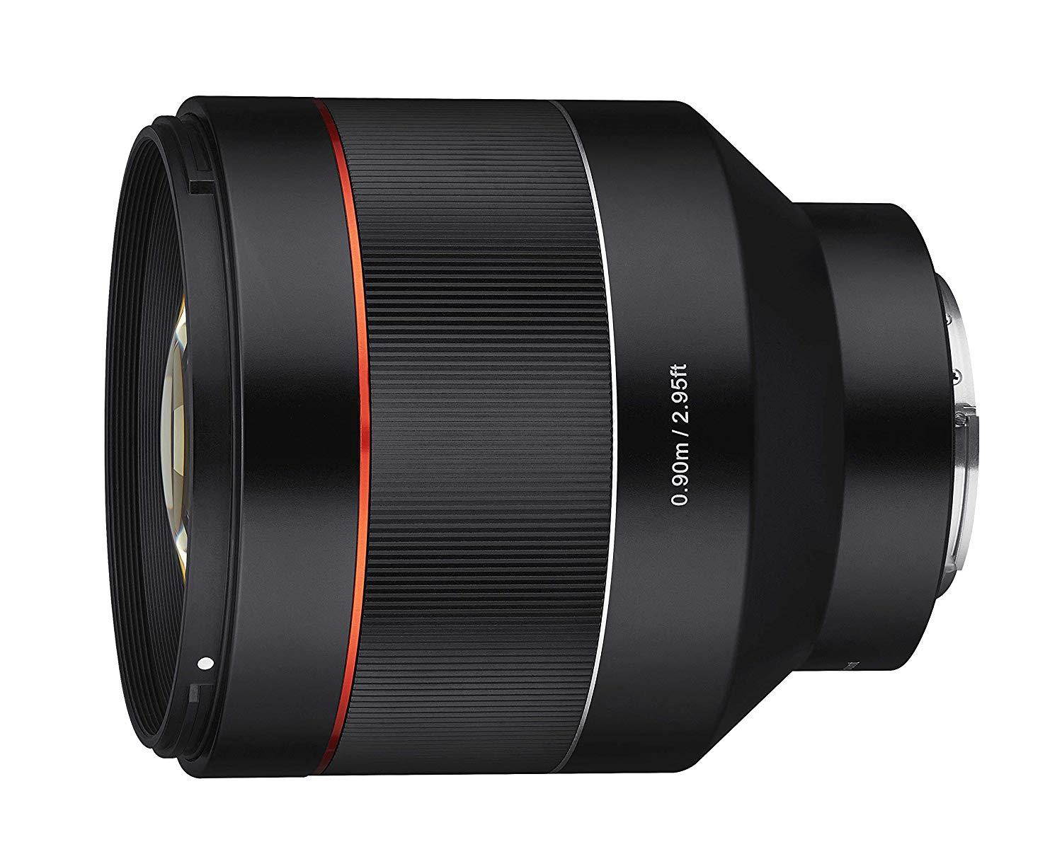 Rokinon 85mm F1.4 Full Frame Telephoto Lens for Sony E