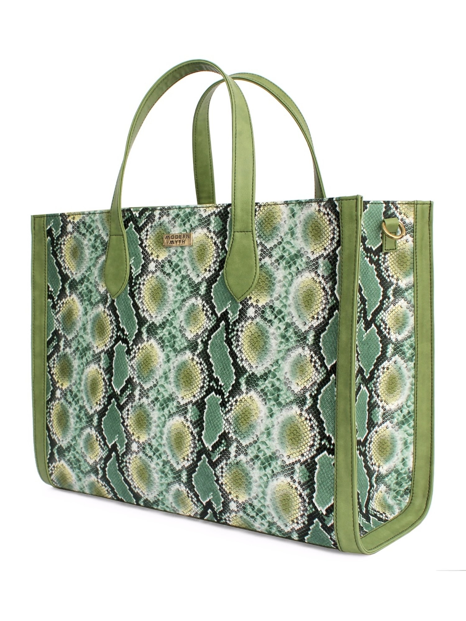 Modern Myth Cosmic Multicolor Printed Large Tote Bag