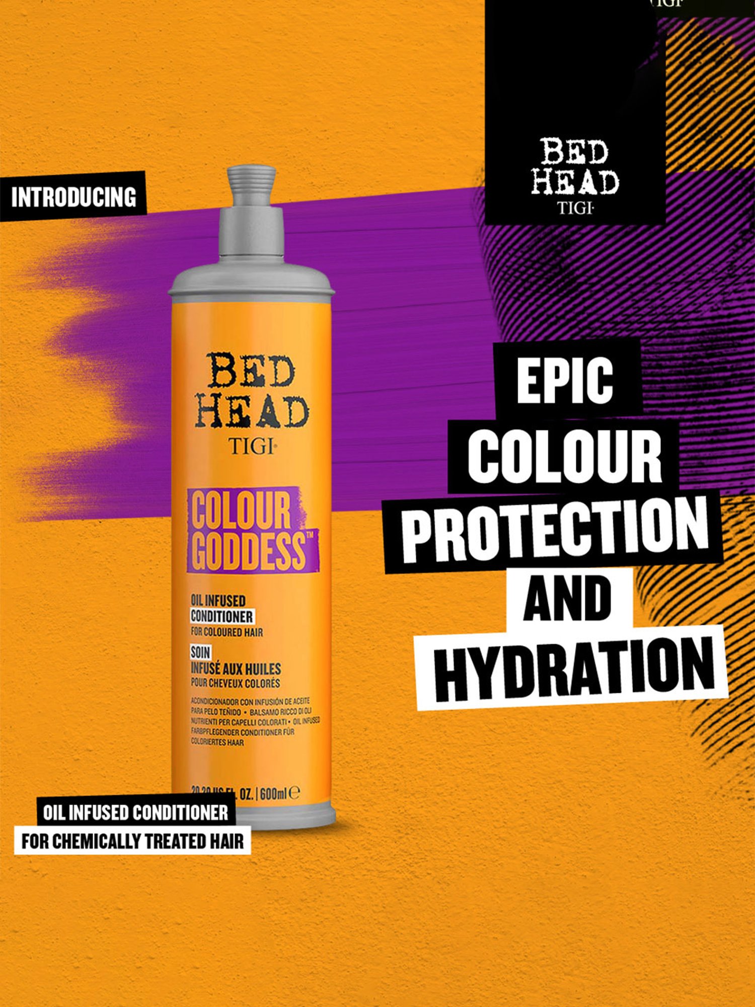 Bed Head TIGI Colour Goddess Oil Infused Hair Conditioner - 600 ml