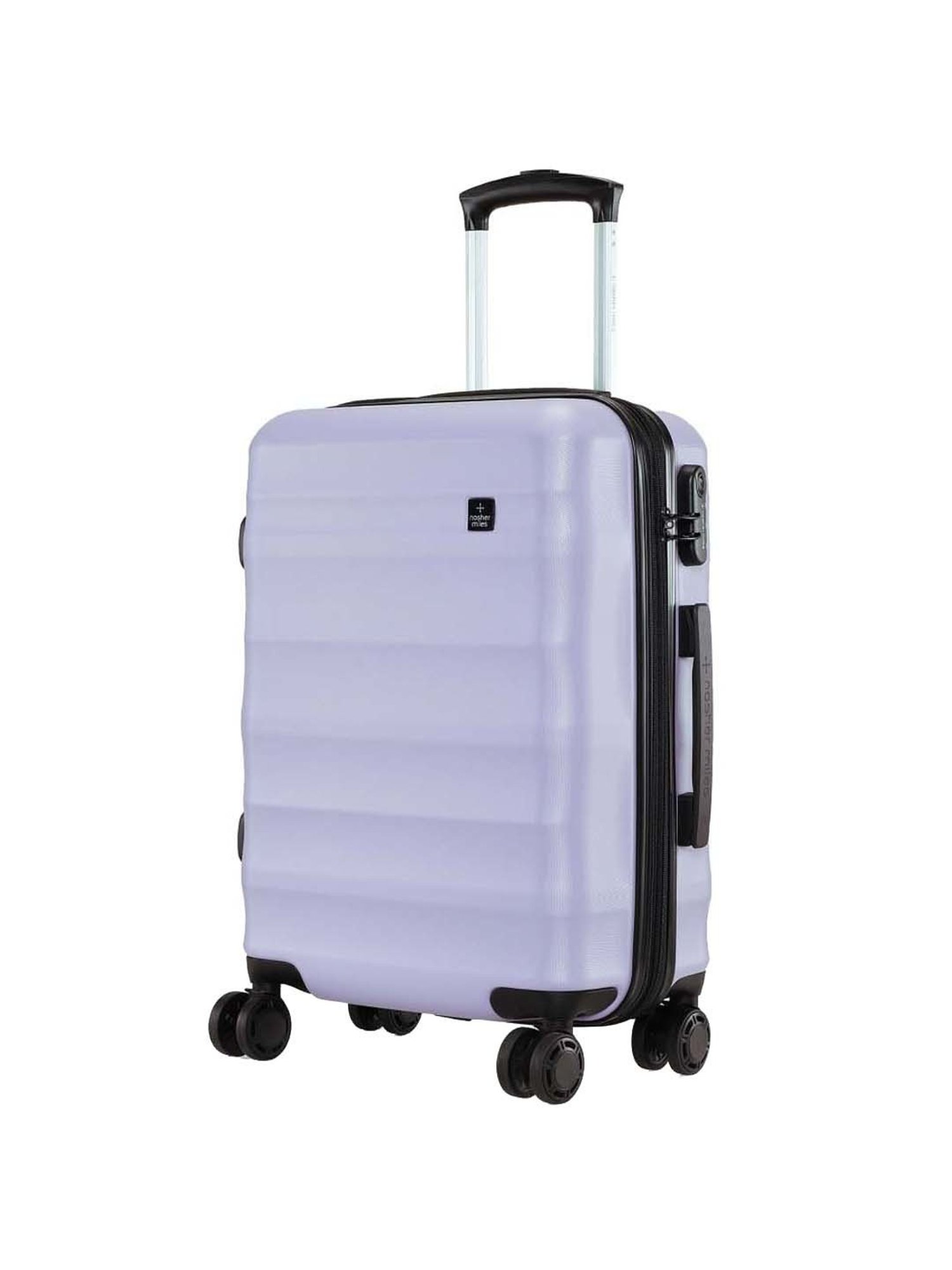 Nasher Miles Rome Hard-Sided Polycarbonate Cabin  Lavender 20 inch |55cm Trolley bag