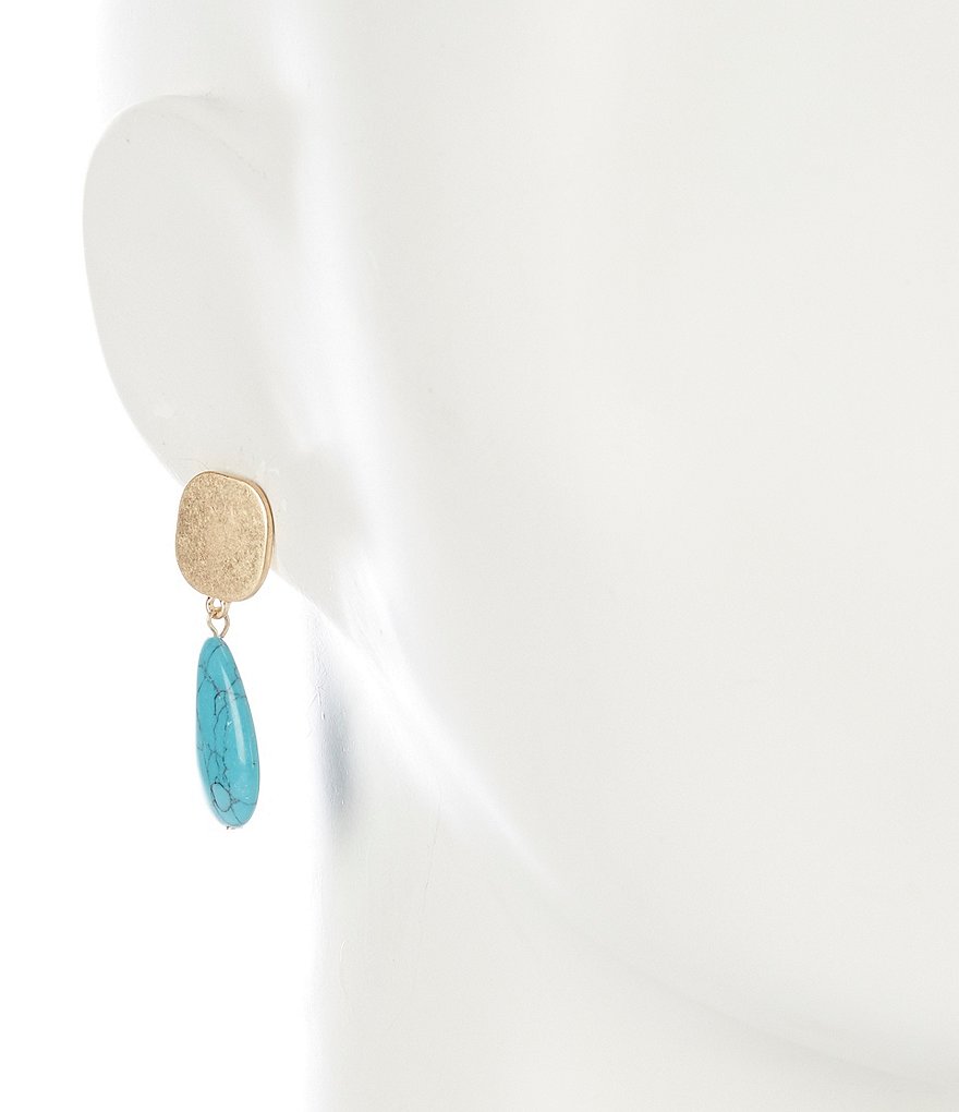Southern Living Stone Drop Earrings