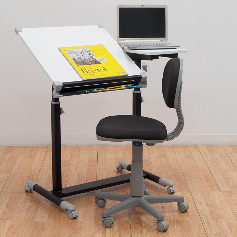 Black/ Gray Deluxe Task Chair by Studio Designs