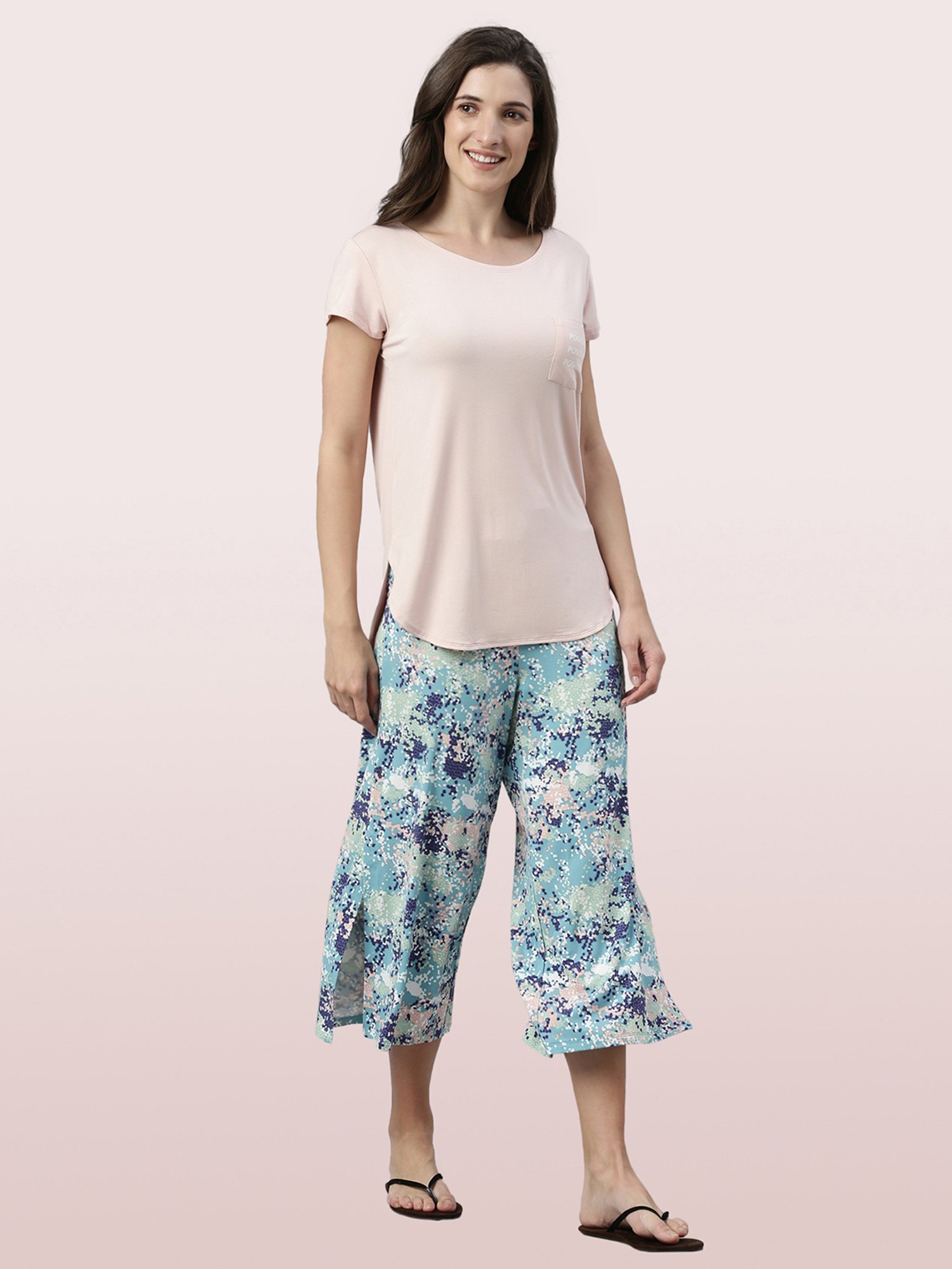 Enamor Light Pink T-Shirt