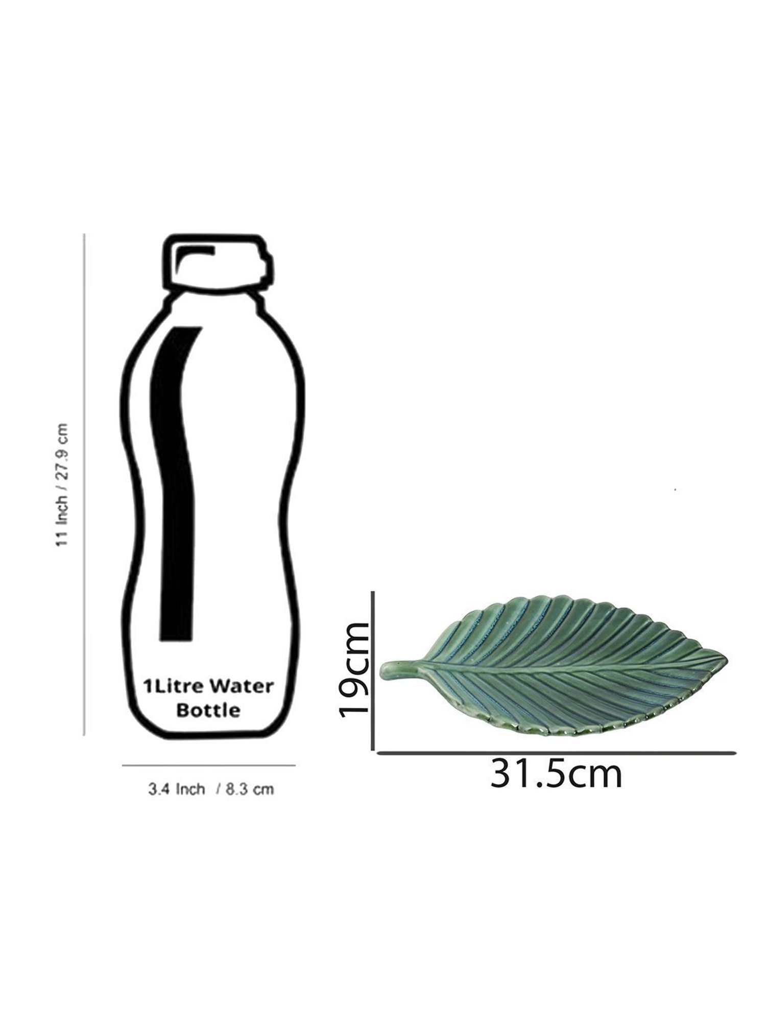 Sumeet S.S. Heavy Gauge Multi Purpose Plates with Mirror Finish Set of 9pc ( Dia-17cm, 22cm,27.5cm)