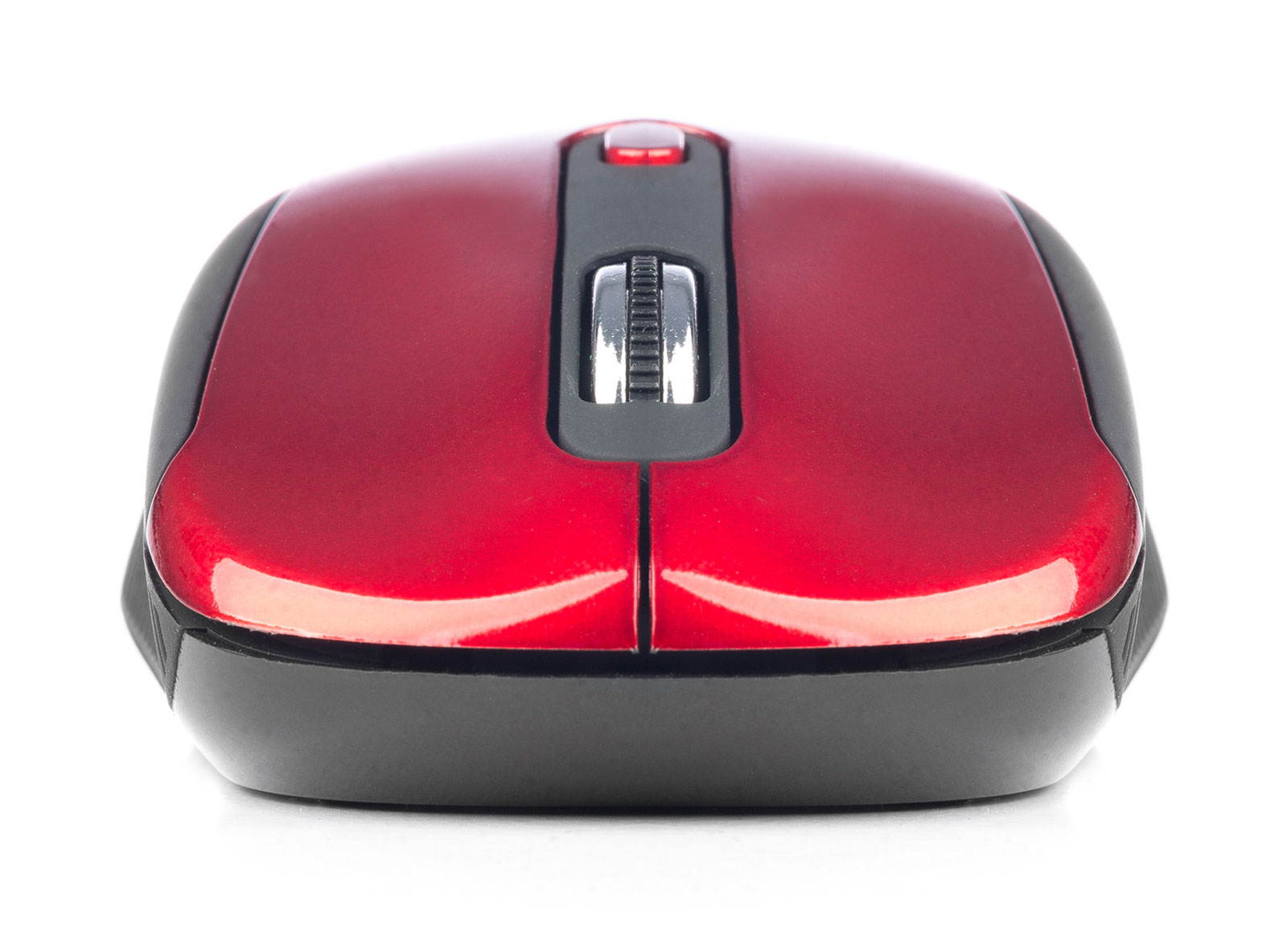NGS 2.4Ghz Wireless Optical Mouse 3 Buttons, NGS Haze Color Red Model HAZERED