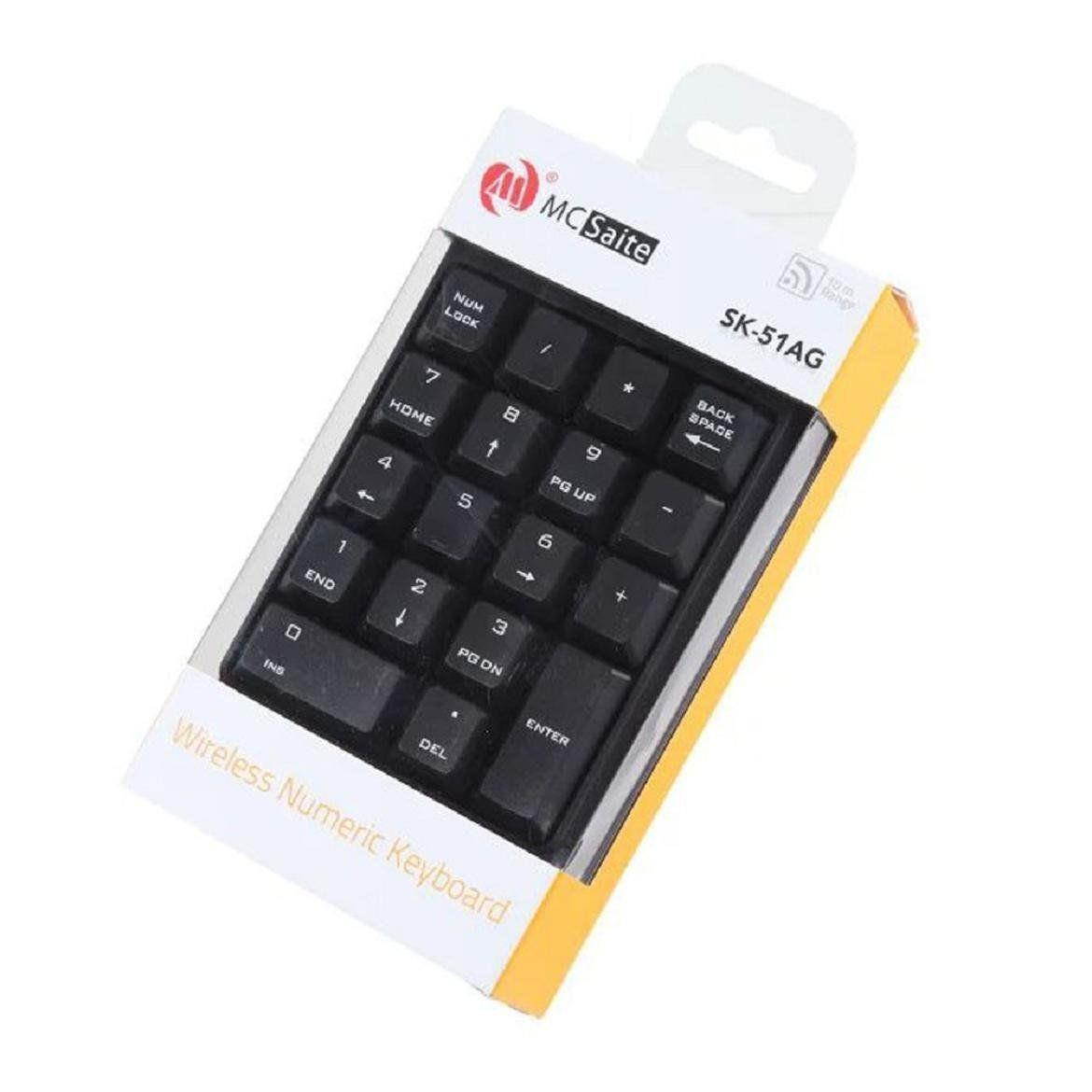 New Keypad 18 Keys Wireless Numeric Mini Keyboard Numpad 2.4G USB Number Pad