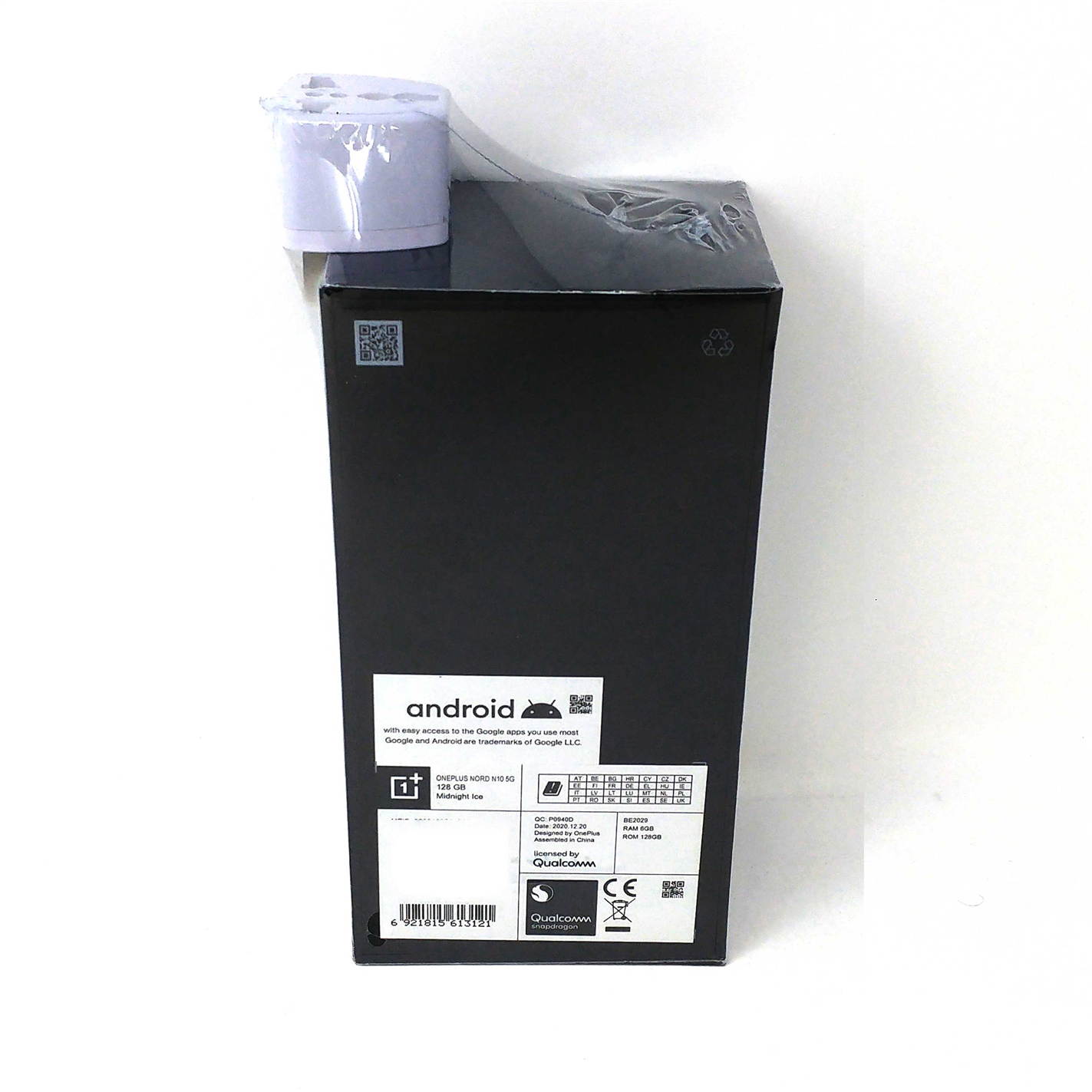 OnePlus Nord N10 5G 128GB 6GB RAM Dual SIM LTE Factory Unlocked Smartphone - Midnight Ice