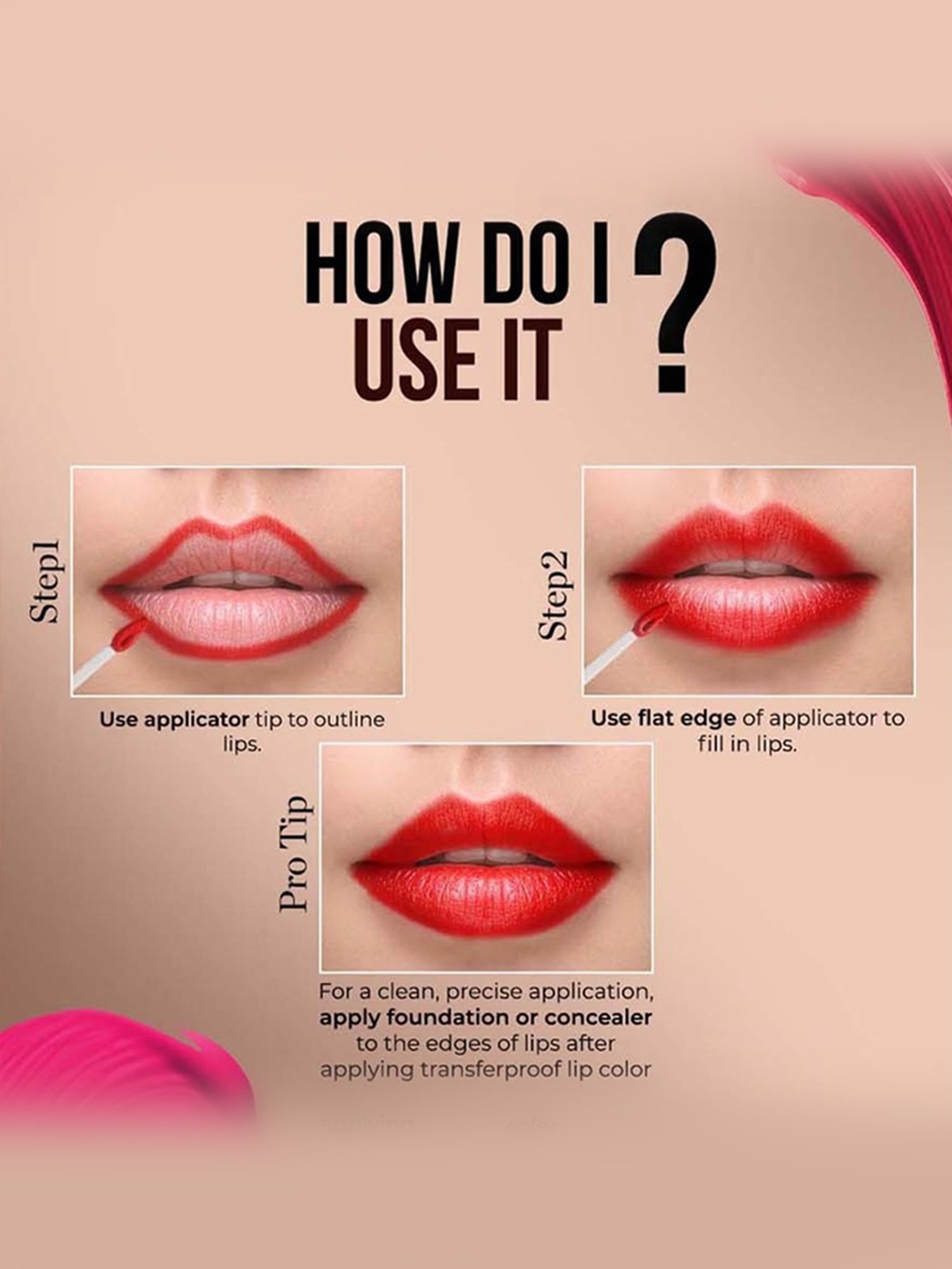 RENEE Stay With Me Matte Lip Color Thirst For Wine - 5 ml