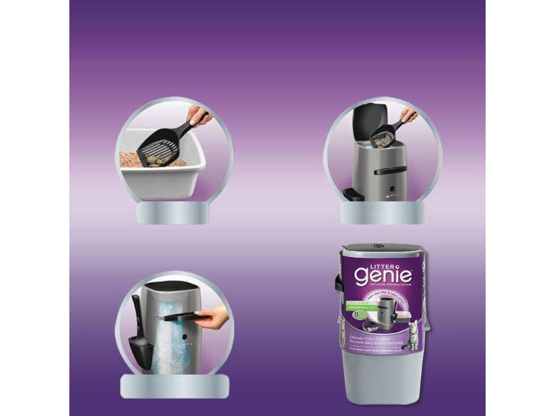Litter Genie Ultimate Cat Litter Odor Control Refill, 14 Foot - 2pk