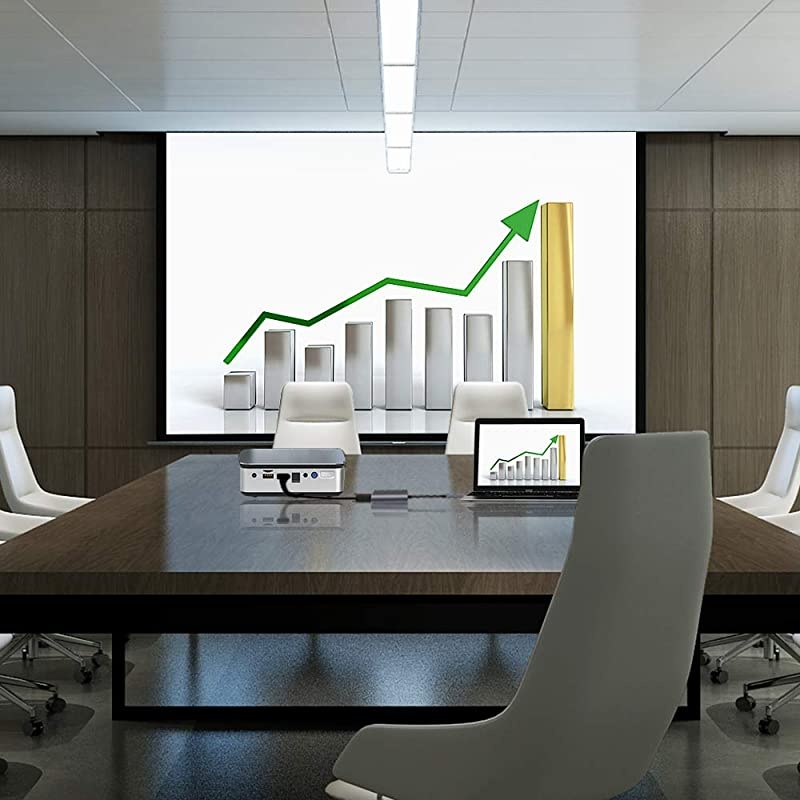 USB C to HDMI VGA Adapter USB Type C Hub with 4K HDMI 1080P VGA PD Charging USB 30 4 in 1 Type C Multiport Converter for MacBook ProiPad ProGoogle PixelBookDell XPS