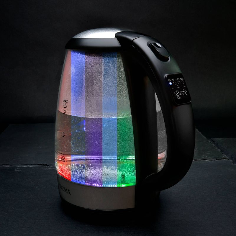Aroma 1.7L Digital Glass Kettle