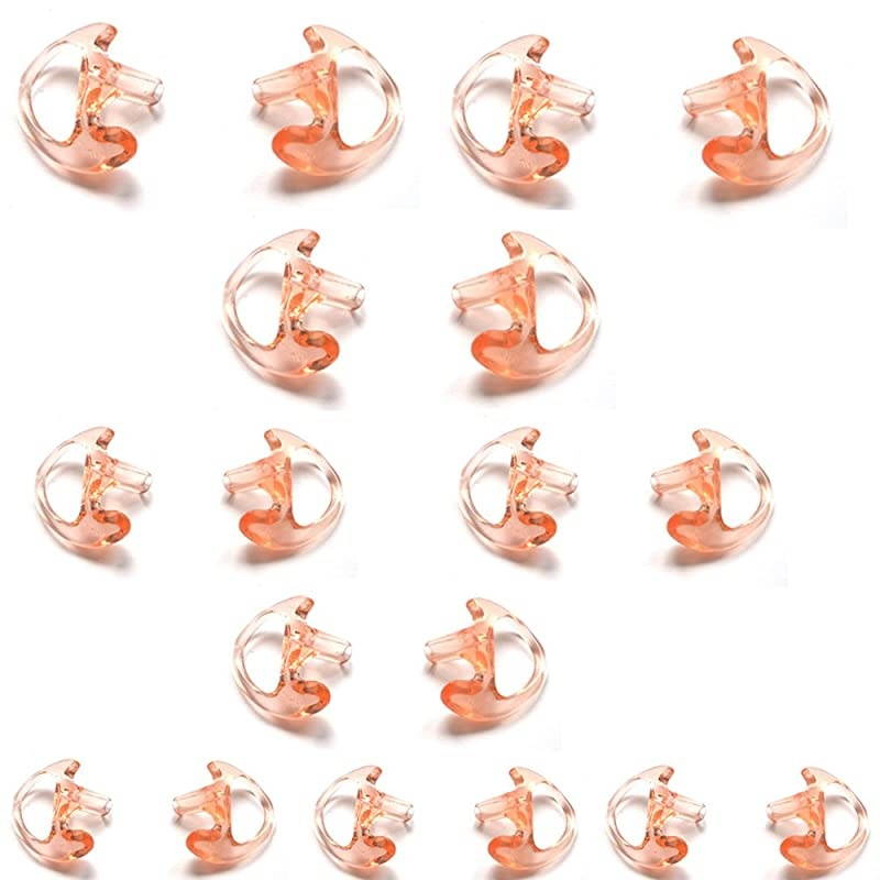 Ear Mold Earbud Replacement Earpiece Ear Mold for Ham Radio Coil Tube Audio Kits 9 Pairs 3 PairsLarge 3 PairsMedium 3 PairsSmall