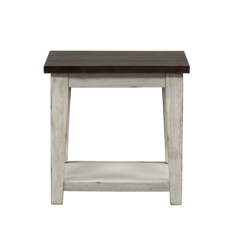 Lancaster Side Table Gray - Liberty Furniture