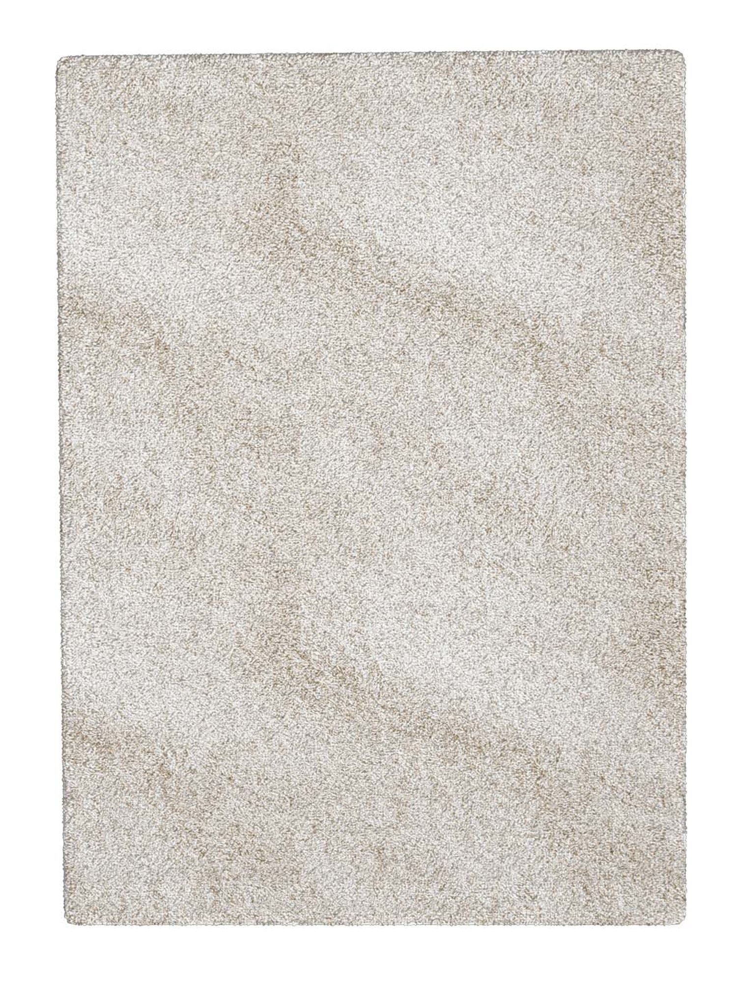 Mark Home Ivory Polyester Anti Skid Durable Rug - Set of 1