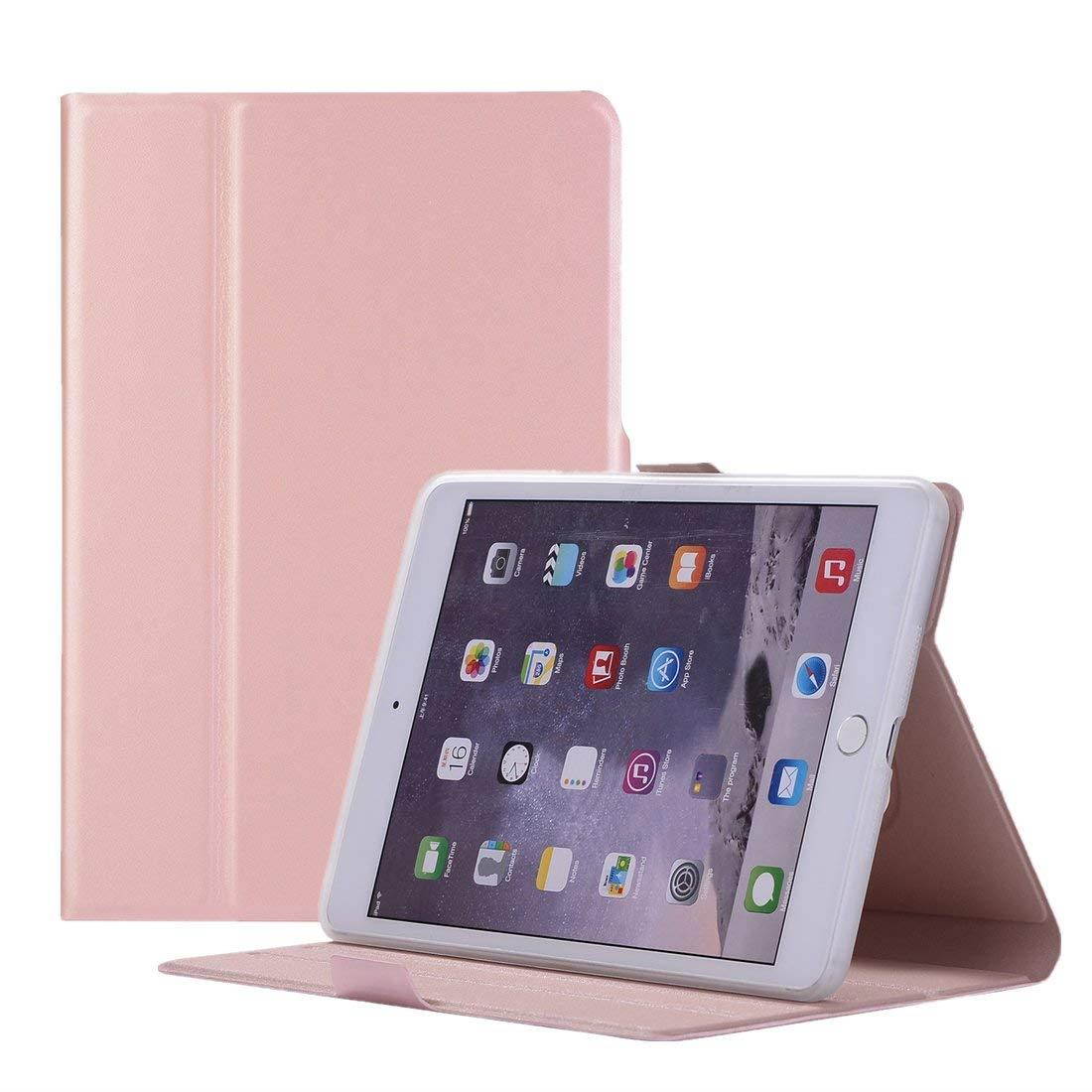 iPad Pro 9.7 2016 Case Cover,Dream Wings 360 Degrees Rotating Slim Stand Smart Screen Protective Case Cover for Apple iPad Pro 9.7 inch 2016 Released Tablet (iPad Pro 9.7 2016, Rose Gold)