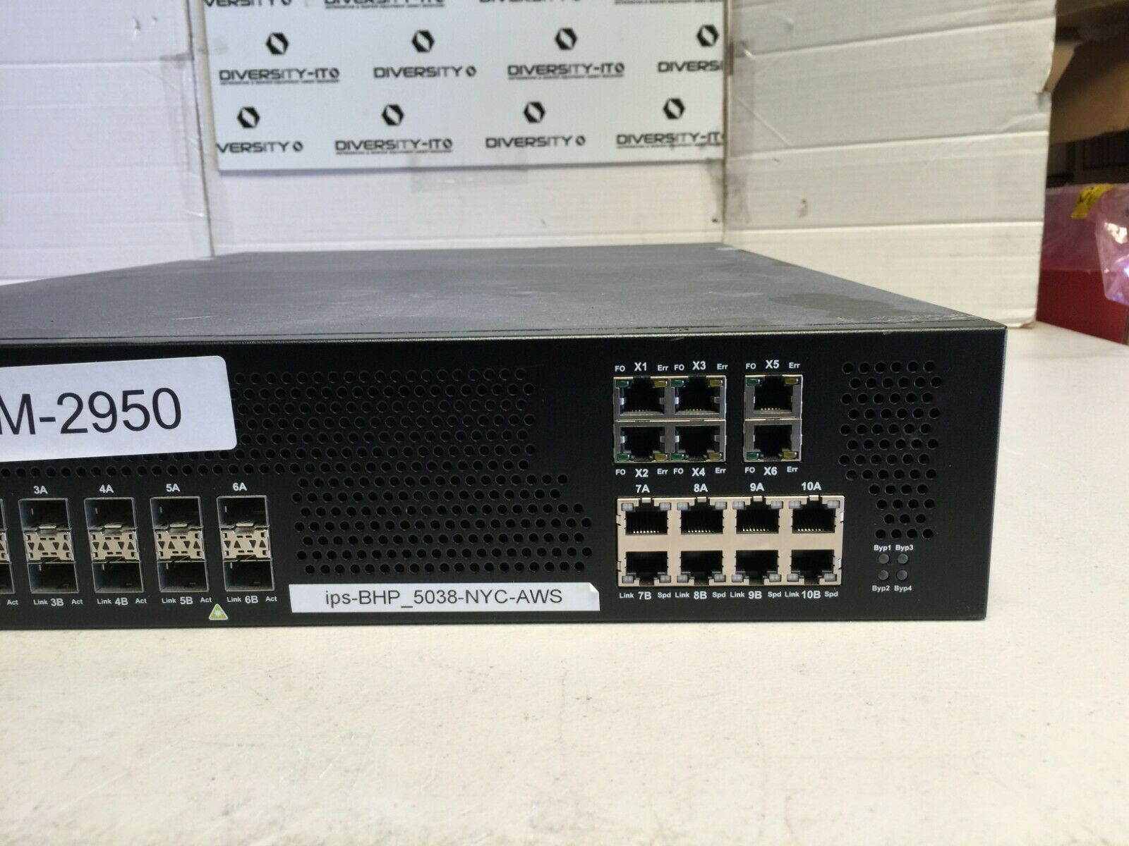 McAfee Network Security M-2950 Sensor Appliance