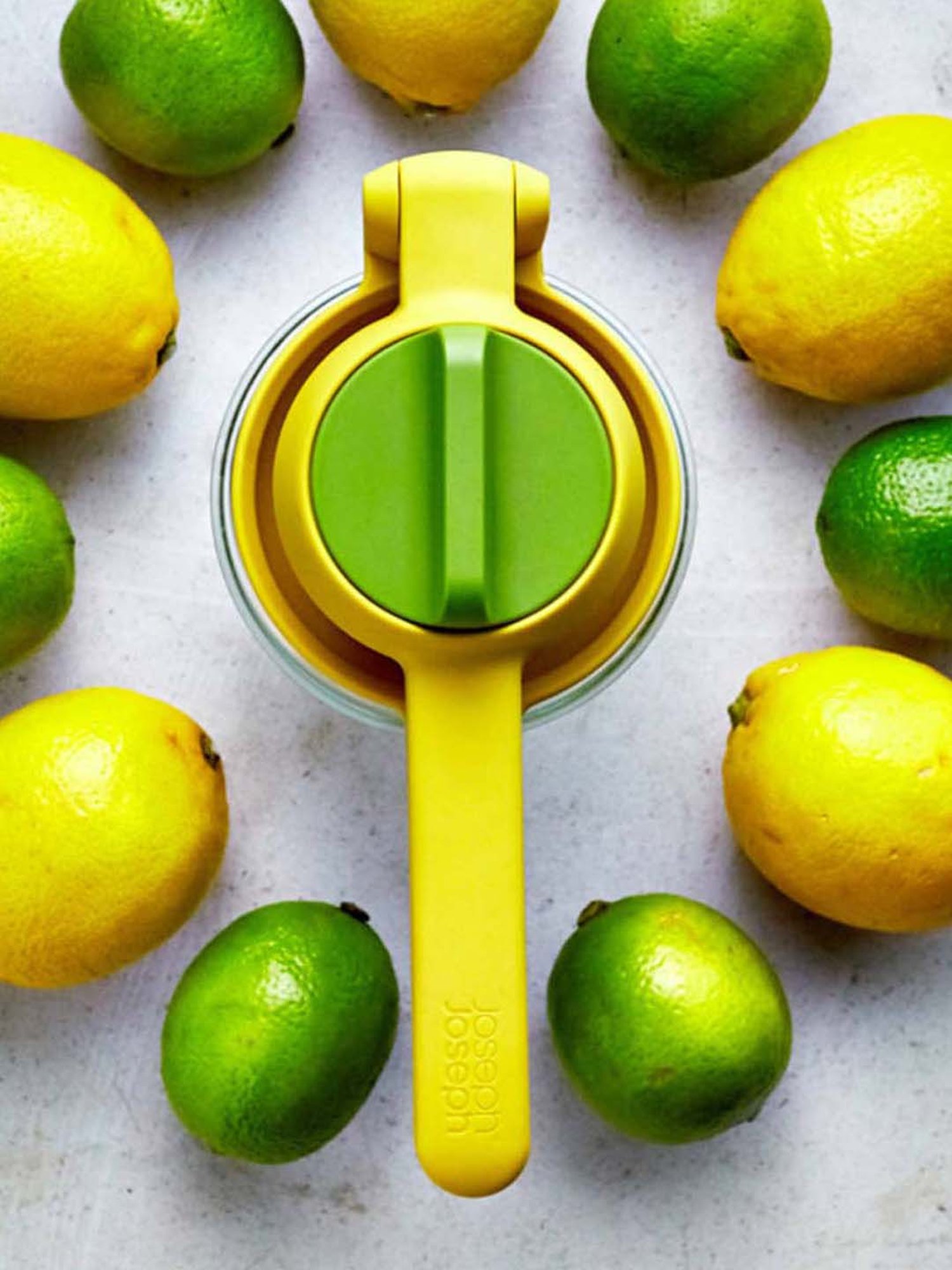 JOSEPH JOSEPH Yellow & Green Nylon 10 cm Citrus Press - Set of 1