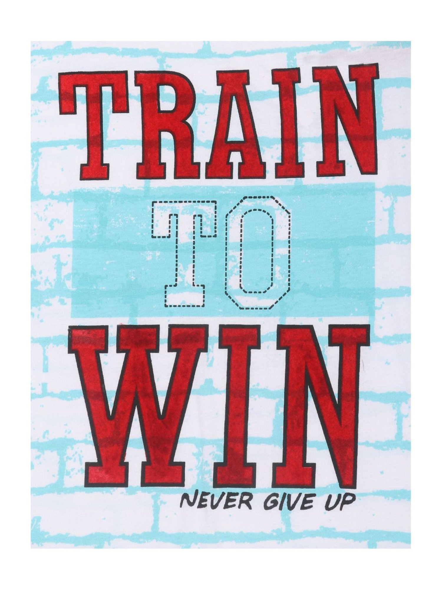 Li'l Tomatoes Kids White Cotton Printed T-Shirt & Mask