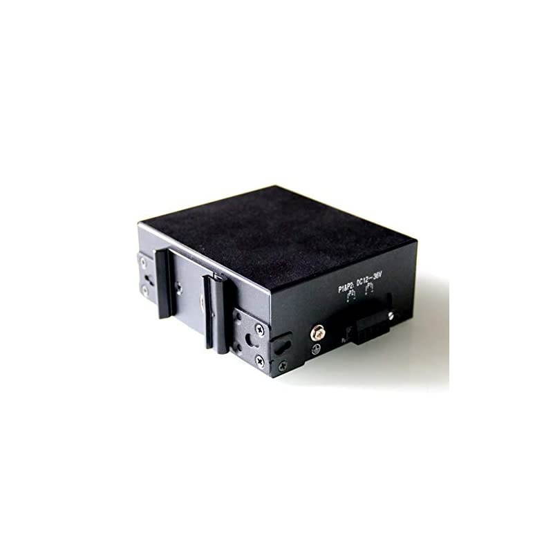 WDH-8ET-DC 10/100Mbps Unmanaged 8-Port Industrial Ethernet Switches with DIN Rail/Wall-Mount (UL Listed, Fanless, -30&deg;C~75&deg;C)